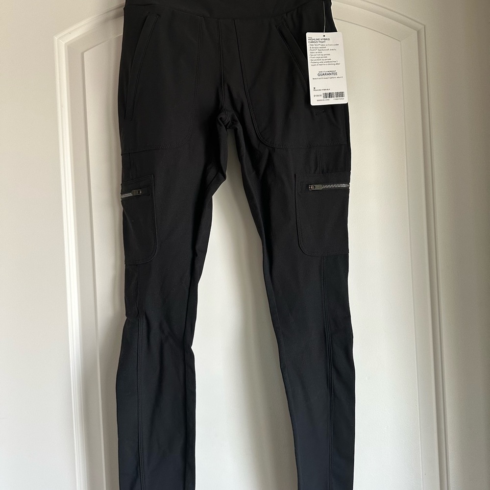 Black Athleta Workout or Athleisure stretchy pant size 2- New tags on
